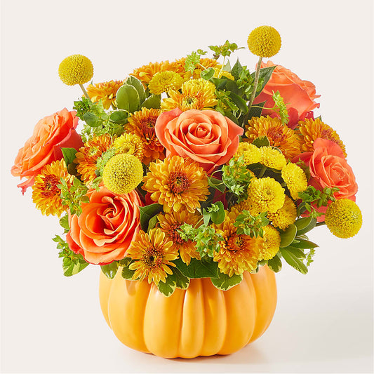 Gourdgeous Pumpkin – BAYSORE'S FLOWER SHOP LLC, Mason OH