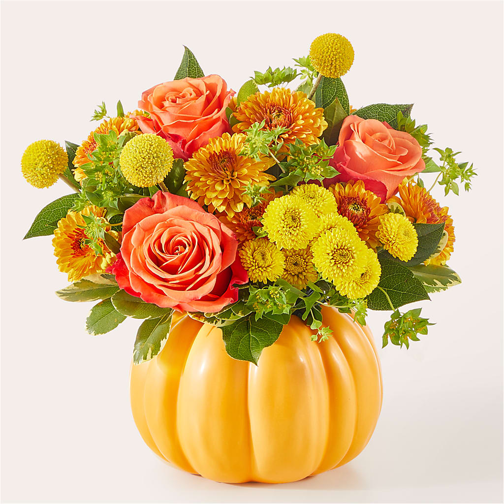 Gourdgeous Pumpkin – BAYSORE'S FLOWER SHOP LLC, Mason OH