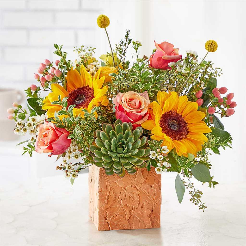 Sunflower Season Bouquet – BAYSORE'S FLOWER SHOP LLC, Mason OH