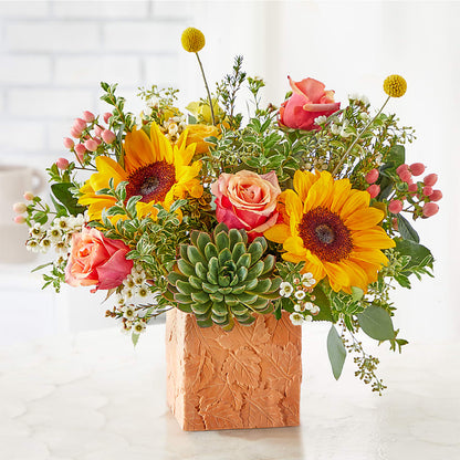 Sunflower Season Bouquet – BAYSORE'S FLOWER SHOP LLC, Mason OH