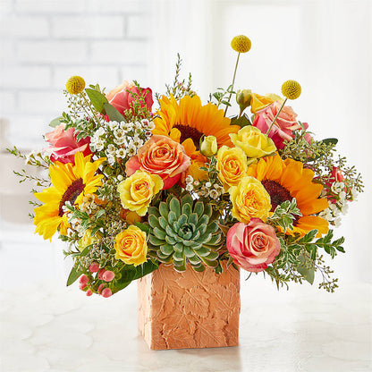 Sunflower Season Bouquet – BAYSORE'S FLOWER SHOP LLC, Mason OH