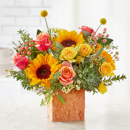 Sunflower Season Bouquet – BAYSORE'S FLOWER SHOP LLC, Mason OH