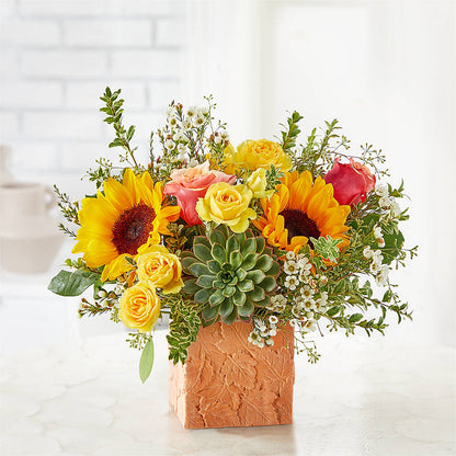 Sunflower Season Bouquet – BAYSORE'S FLOWER SHOP LLC, Mason OH