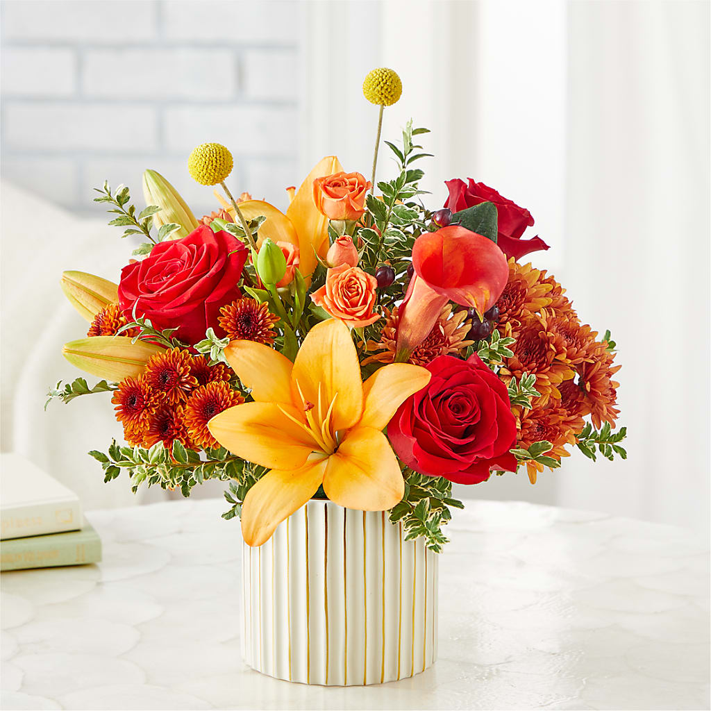 Scarlet Skies Bouquet – BAYSORE'S FLOWER SHOP LLC, Mason OH