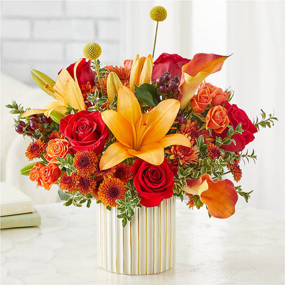 Scarlet Skies Bouquet – BAYSORE'S FLOWER SHOP LLC, Mason OH