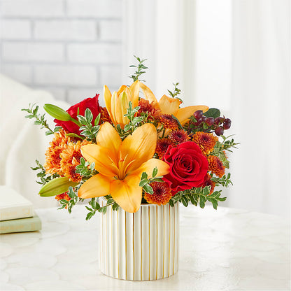 Scarlet Skies Bouquet – BAYSORE'S FLOWER SHOP LLC, Mason OH