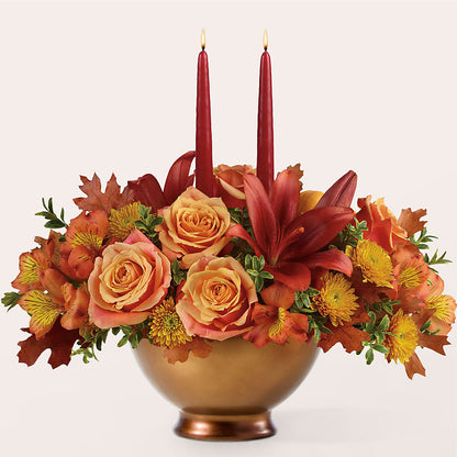 Harvest Table Centerpiece – BAYSORE'S FLOWER SHOP LLC, Mason OH