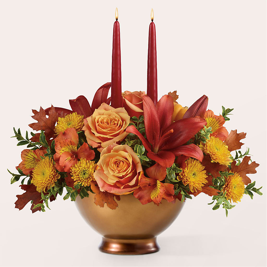 Harvest Table Centerpiece – BAYSORE'S FLOWER SHOP LLC, Mason OH