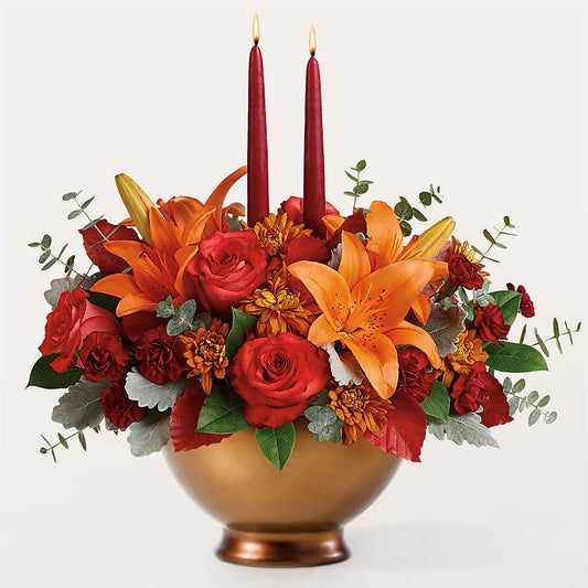 Fruits of Fall Centerpiece – BAYSORE'S FLOWER SHOP LLC, Mason OH