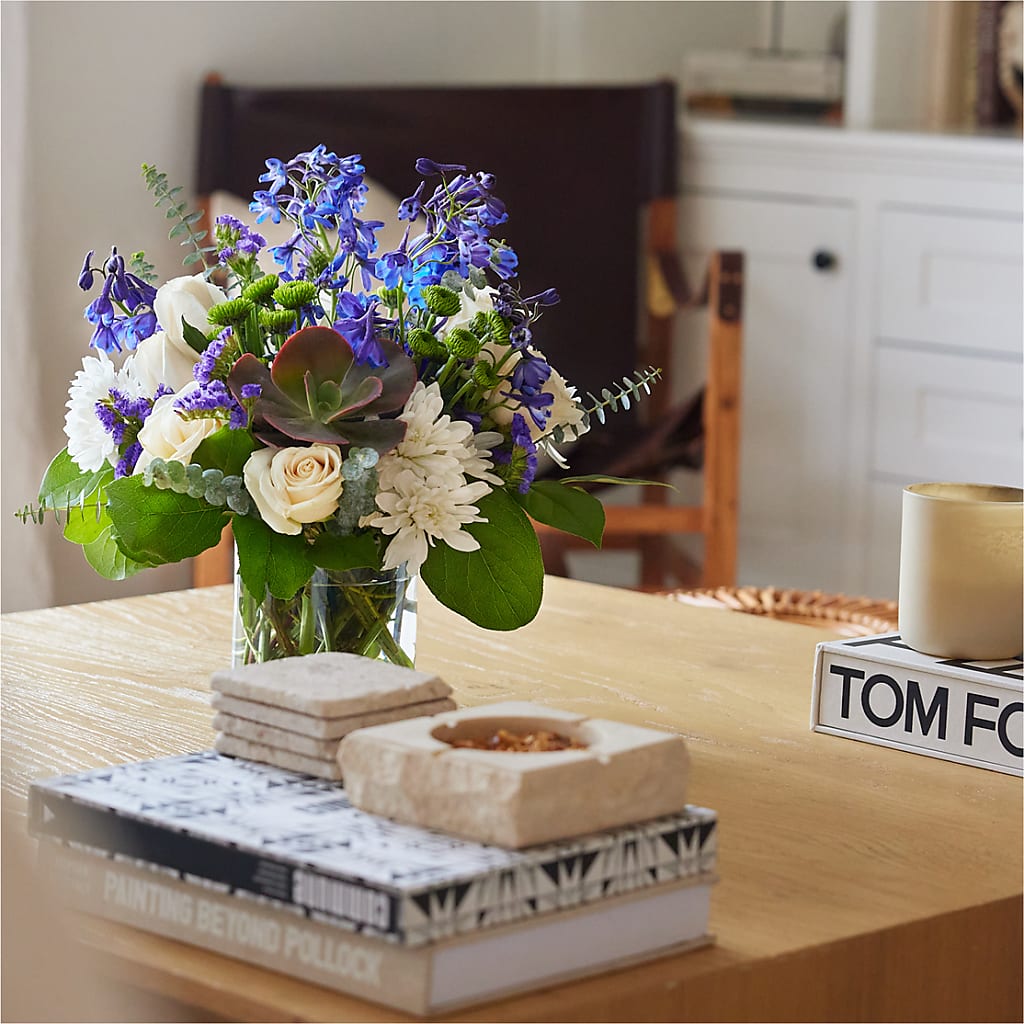Cerulean Waves Bouquet – BAYSORE'S FLOWER SHOP LLC, Mason OH