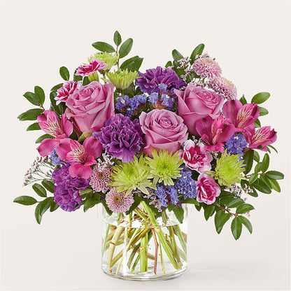 Glass Half Full Bouquet – BAYSORE'S FLOWER SHOP LLC, Mason OH