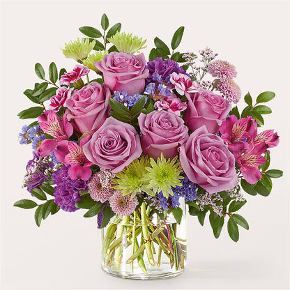 Glass Half Full Bouquet – BAYSORE'S FLOWER SHOP LLC, Mason OH