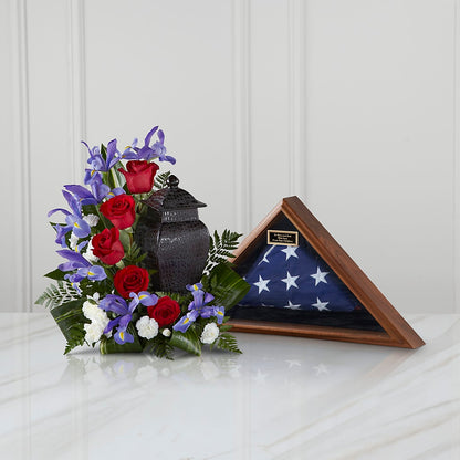 Patriotic Tribute Arrangement – BAYSORE'S FLOWER SHOP LLC, Mason OH