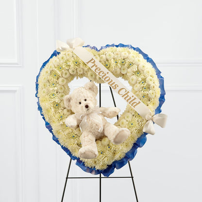 Precious Child Standing Heart – BAYSORE'S FLOWER SHOP LLC, Mason OH