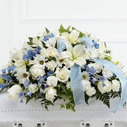 Tender Treasure Casket Spray – BAYSORE'S FLOWER SHOP LLC, Mason OH