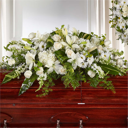 Abundance Casket Spray – BAYSORE'S FLOWER SHOP LLC, Mason OH