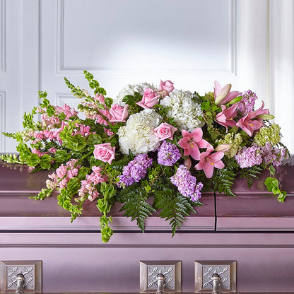 Life's Gratitude Casket Spray – BAYSORE'S FLOWER SHOP LLC, Mason OH
