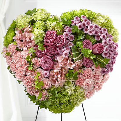 Heartwarming Standing Heart – BAYSORE'S FLOWER SHOP LLC, Mason OH