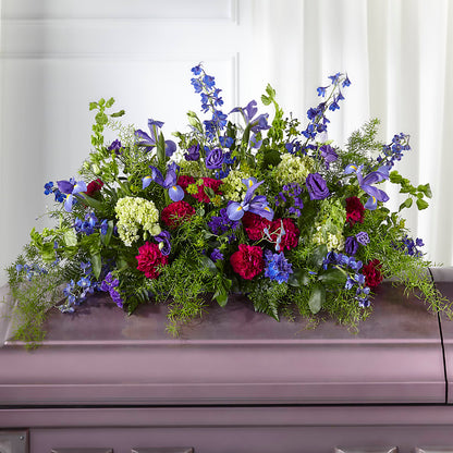 Always Treasured Casket Spray – BAYSORE'S FLOWER SHOP LLC, Mason OH