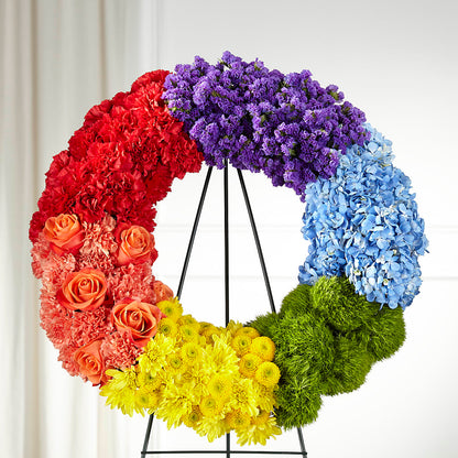 Circle of Love Wreath – BAYSORE'S FLOWER SHOP LLC, Mason OH