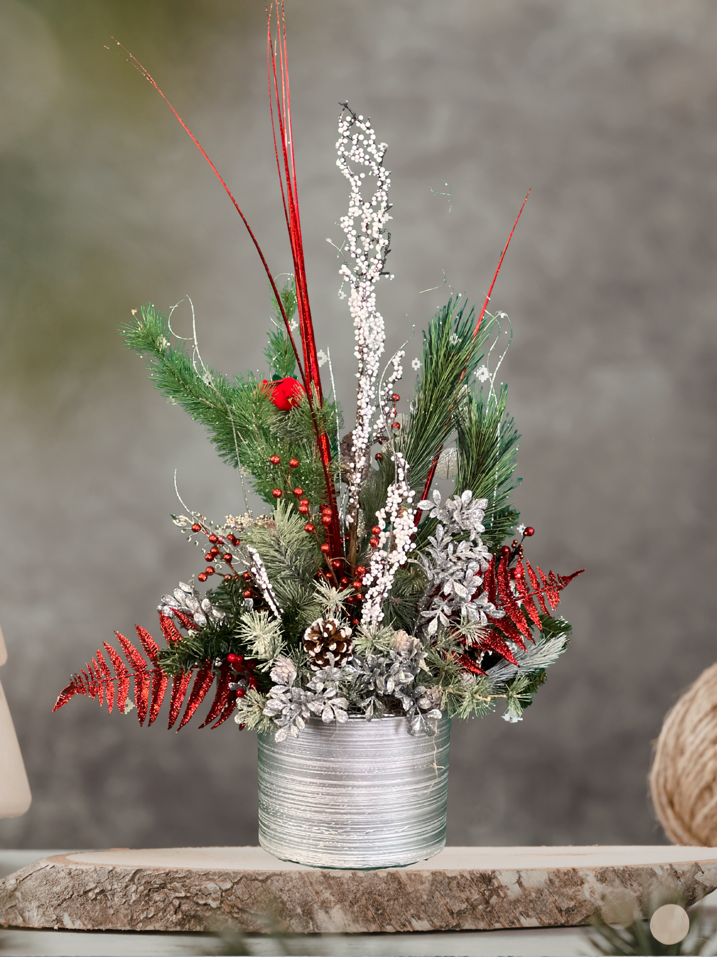Frosted Forest Silk Arrangement