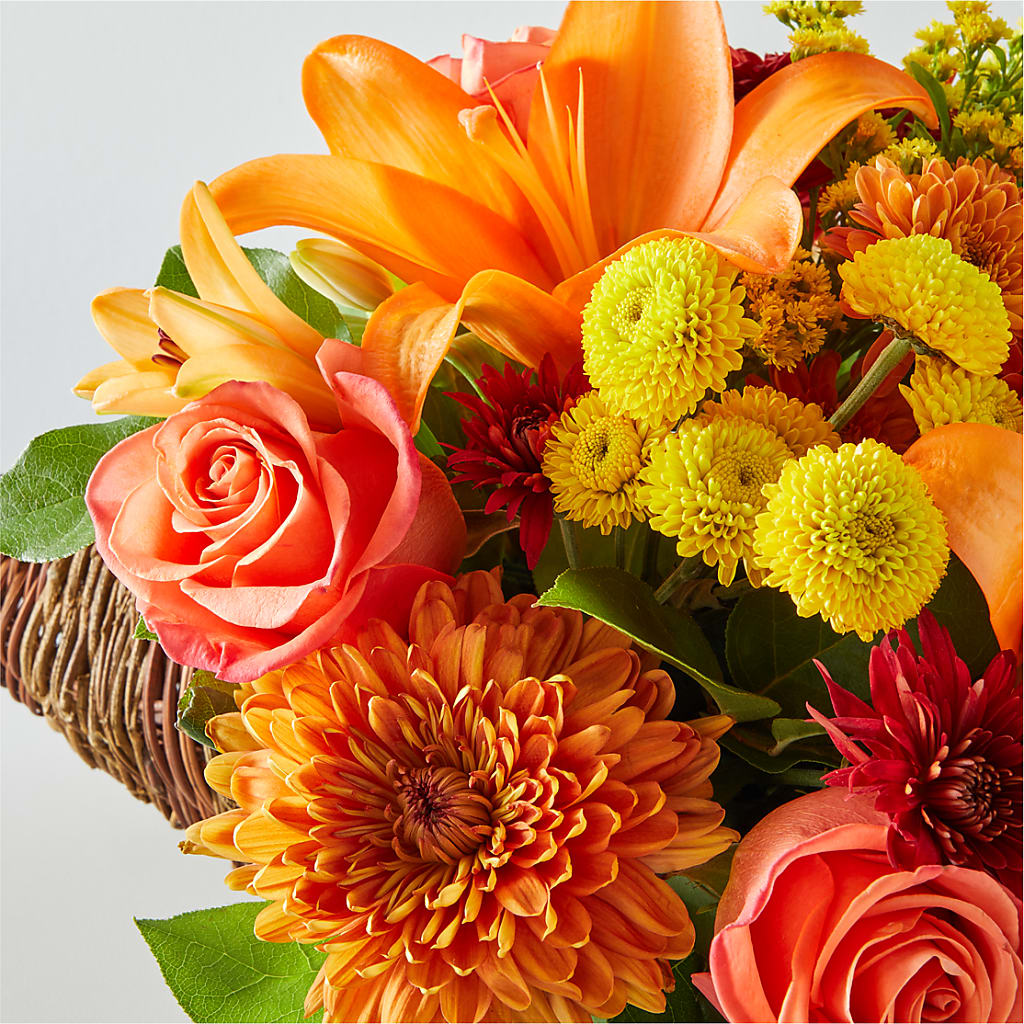 Bouquet of Blessings Cornucopia – BAYSORE'S FLOWER SHOP LLC, Mason OH