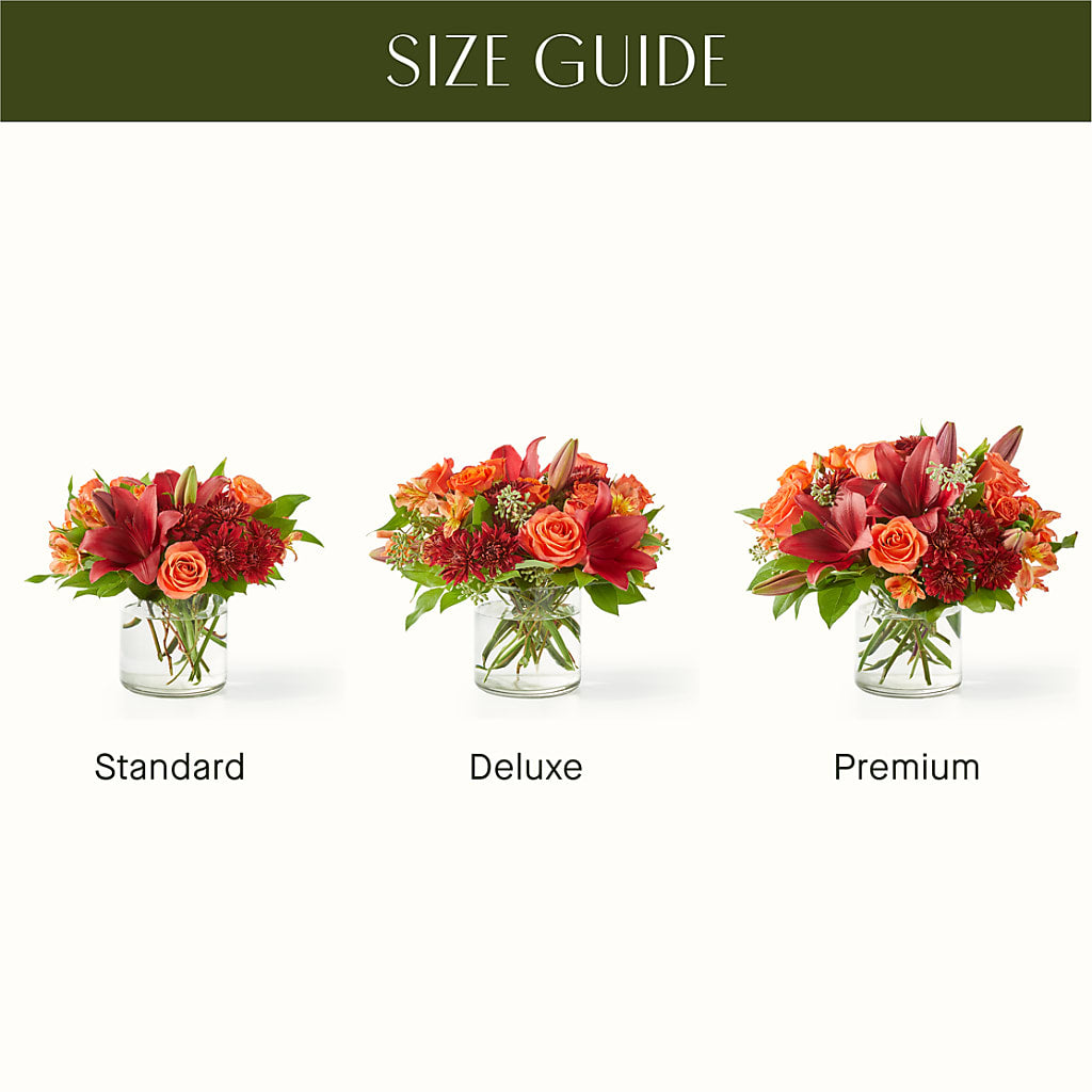 Crimson Leaves Bouquet – BAYSORE'S FLOWER SHOP LLC, Mason OH