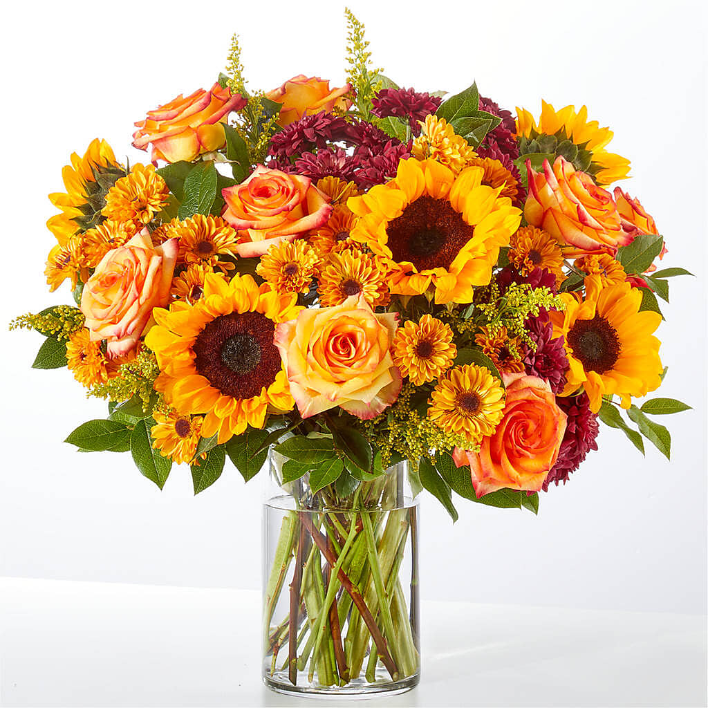 Flannel Scarf Bouquet – BAYSORE'S FLOWER SHOP LLC, Mason OH