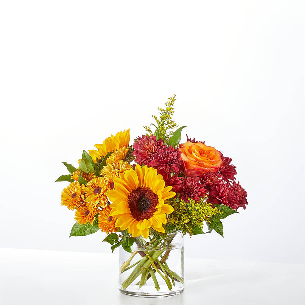 Flannel Scarf Bouquet – BAYSORE'S FLOWER SHOP LLC, Mason OH