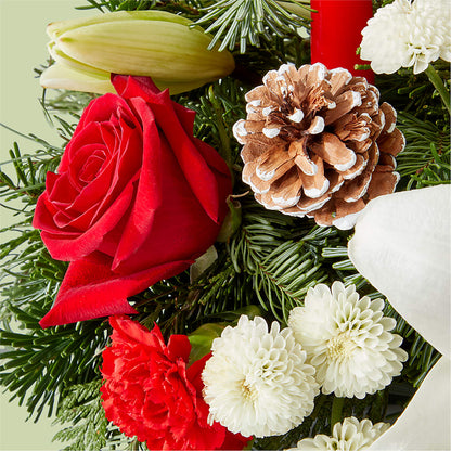 Seasonal Festivities Centerpiece – BAYSORE'S FLOWER SHOP LLC, Mason OH
