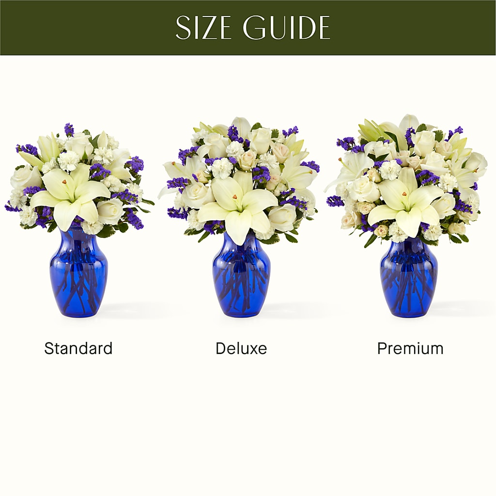 Sapphire Rush Bouquet – BAYSORE'S FLOWER SHOP LLC, Mason OH