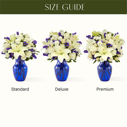 Sapphire Rush Bouquet – BAYSORE'S FLOWER SHOP LLC, Mason OH