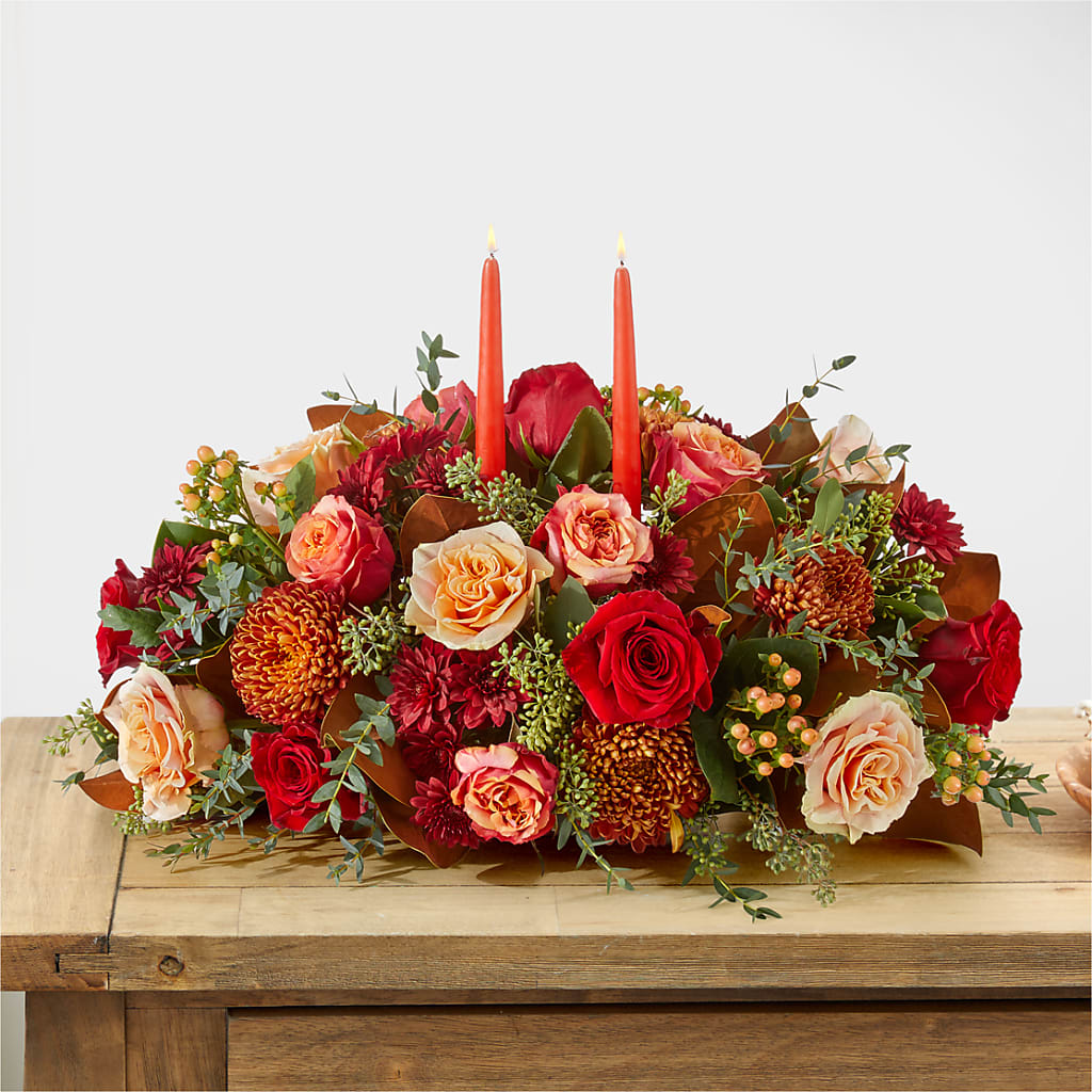 Gather Near Centerpiece – BAYSORE'S FLOWER SHOP LLC, Mason OH