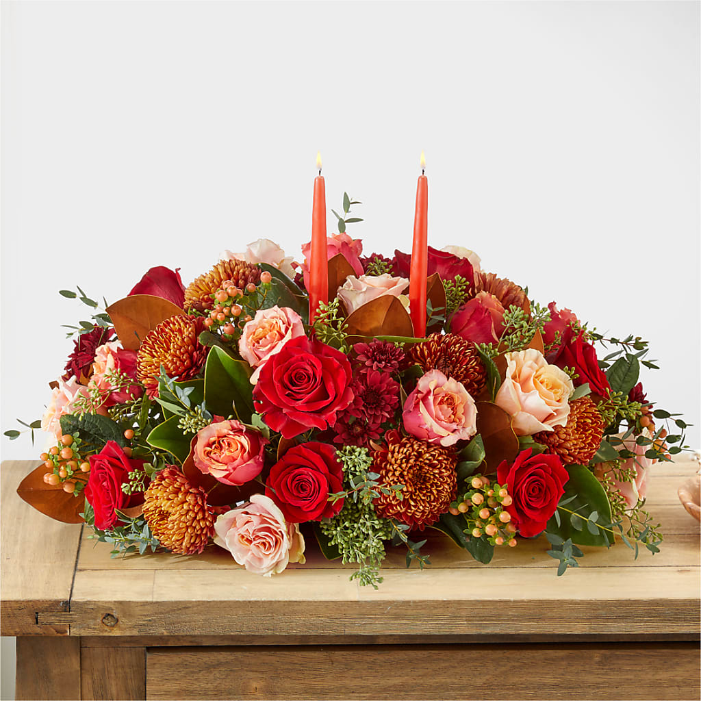 Gather Near Centerpiece – BAYSORE'S FLOWER SHOP LLC, Mason OH