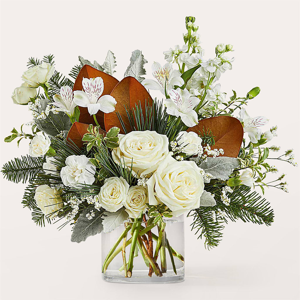 Fresh Snowfall Bouquet – BAYSORE'S FLOWER SHOP LLC, Mason OH