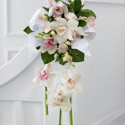 Perfect Entrance Pew Arrangement – BAYSORE'S FLOWER SHOP LLC, Mason OH