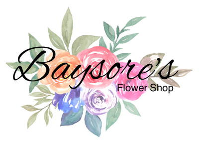 Baysore's Flower Shop logo